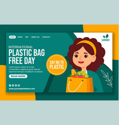 Plastic Bag Free Day Social Media Landing Page