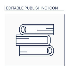 Hardback Line Icon