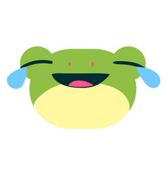 Laughing Frog Face