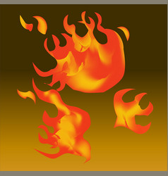 3d Realistic Fire And Flame