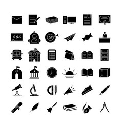 Set Of School Icon