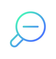 Magnifying Glass With Minus For Map Pixel Perfect