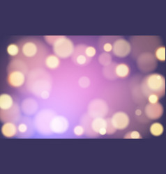 Purple Color Light Bokeh Abstract Background