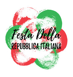 Festa Della Republica Italiana Greeting Banner