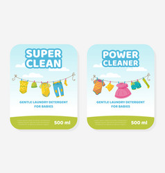 Super Clean Gentle Laundry Detergent For Babies