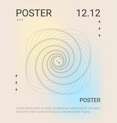 Abstract Modern Banner Template Poster