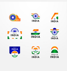 Made In India Label Design