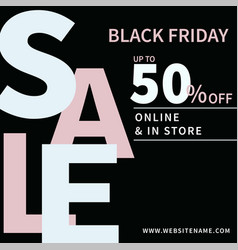 Black Friday Sale Flyer Poster Design