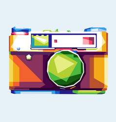 Colorful Old School Camera Design