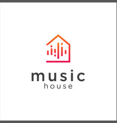 Music House Logo Equaliser Home Logo