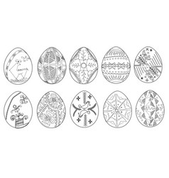 Easter Eggs Coloring