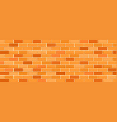 Orange Brick Wall Background