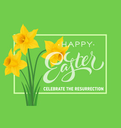 Happy Easter Celebrate The Resurrection Lettering