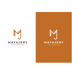 Minimalist Letter M Luxury Logo Design