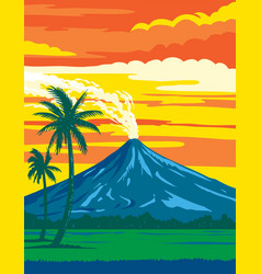 Mayon Volcano Natural Park In Bicol Region Luzon