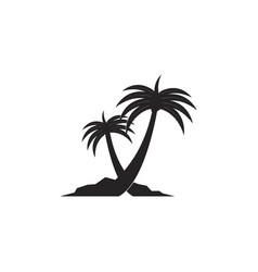 Palm Tree Summer Logo