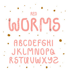 Worms Font