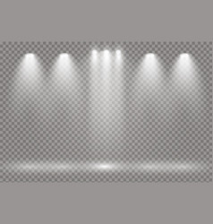 Spotlight light scene Royalty Free Vector Image