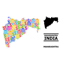 Collage Map Maharashtra State Banking