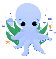 Cartoon Octopus