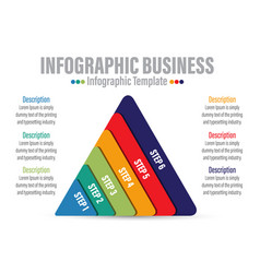 Infographic Template For Business 6 Steps Modern