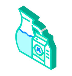 Milk Milk Product Isometric Icon