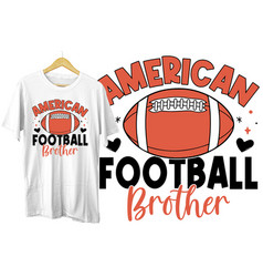 American Football Brother Svg Design