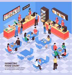 Fast Food Isometric