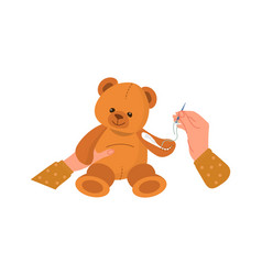 Handicraft Toy Bear Concept