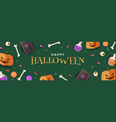 Gradient Halloween Twitter Header Design