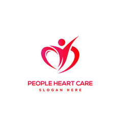 People Love Logo Concept