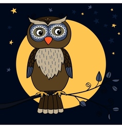 Owl Tree Moon