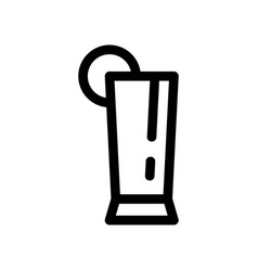 Cocktail Icon Or Logo Isolated Sign Symbol