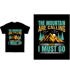 Mountain T-shirt Design