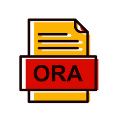 Ora File Document Icon