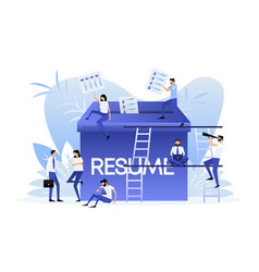 Resume Box People Exam Checklist Icon