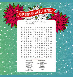 Christmas Word Search Puzzle