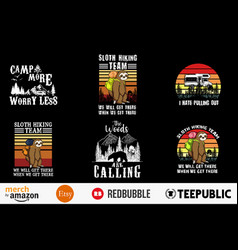 Best Camping Bundle T-shirt Designs