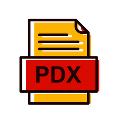 Pdx File Document Icon