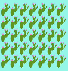 Green Mexico Cacktuses Design Pattern