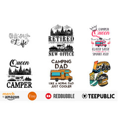 Best Camping Bundle T-shirt Designs