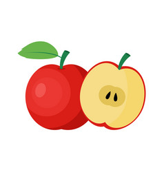 Apple Flat Design Clip Art