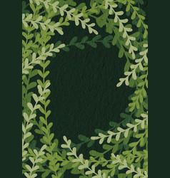 Greenery Fern Leaves Background