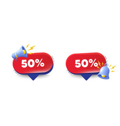 50 Percent Off Sale Discount Offer Price Sign