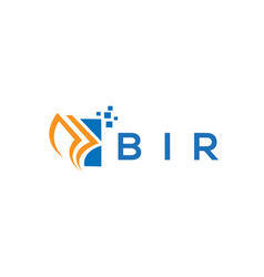 Bir Credit Repair Accounting Logo Design On White