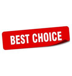 Best Choice Sticker Best Choice Label