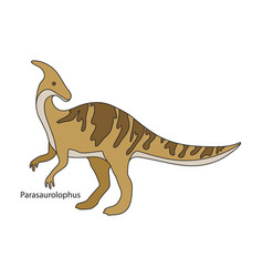 Ancient Dinosaur Iconcolor Logo Isolated