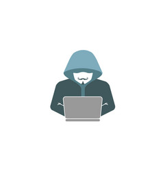 Hacker Hidden Face Logo