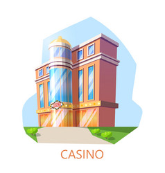 Modern Casino Building Exterior View Architecture