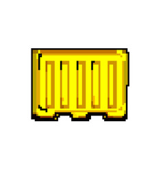 Barricade Road Barrier Game Pixel Art